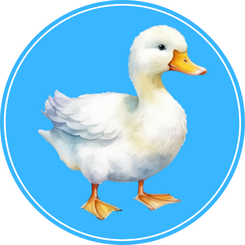 Calorie Duck Icon Logo